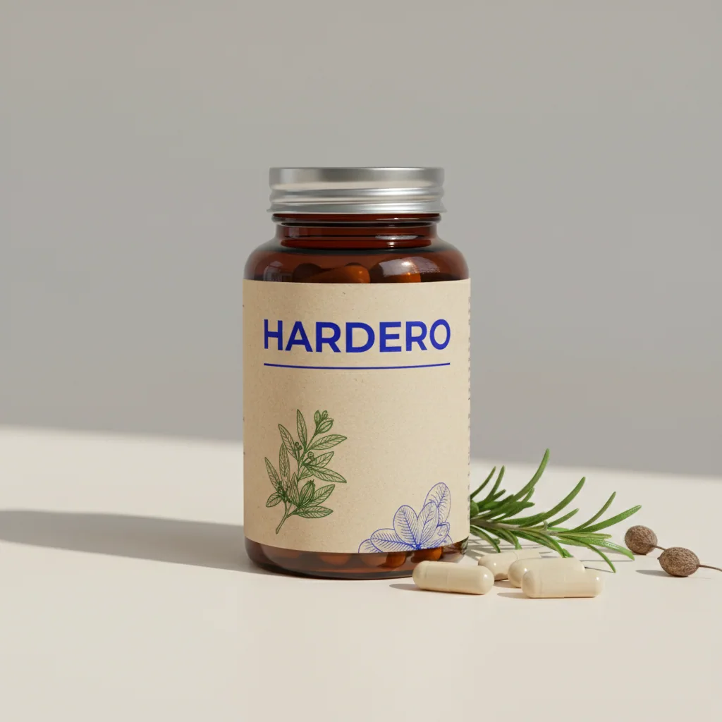 Hardero review Australia - men's vitality capsules 600mg product bottle
